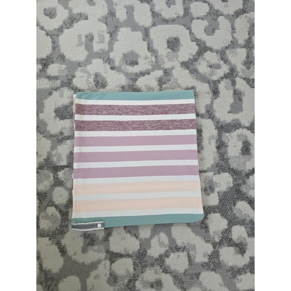 Lululemon Triplet Twin Stripe Heathered Angel Wing Multi Vinyasa Scarf OS - Picture 5 of 5